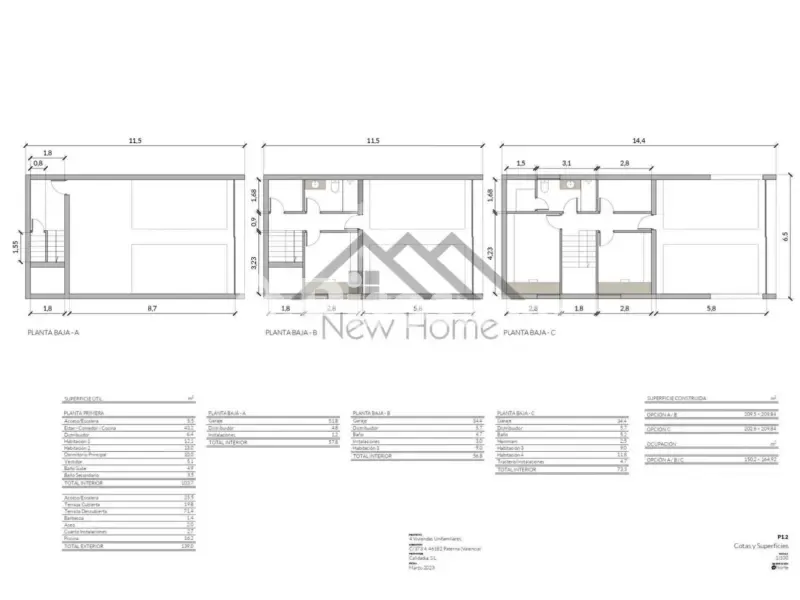 Plan - Chalet with Private Pool in La Cañada