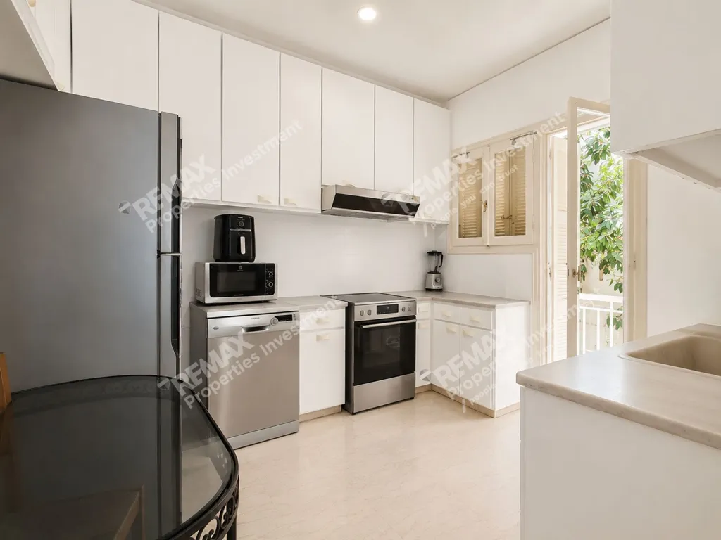 Cucina - Apartment with Panoramic View in Vironas