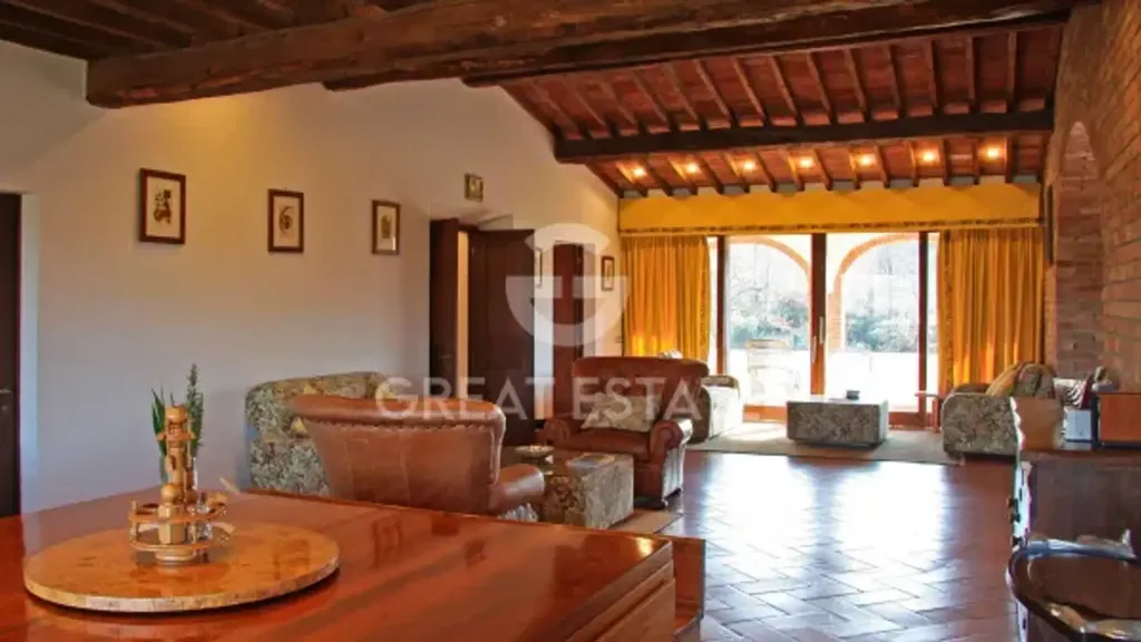 Séjour - Renaissance-Style Villa with Pool in Sinalunga