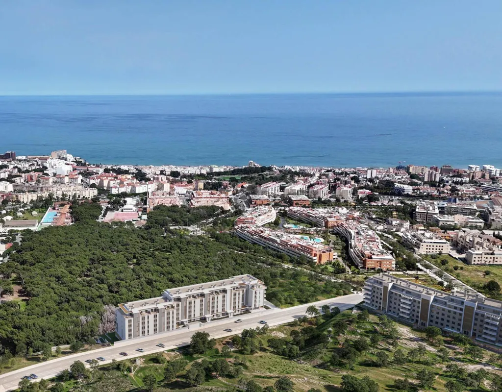 Vue aérienne - Apartment with Sea Views in Torremolinos