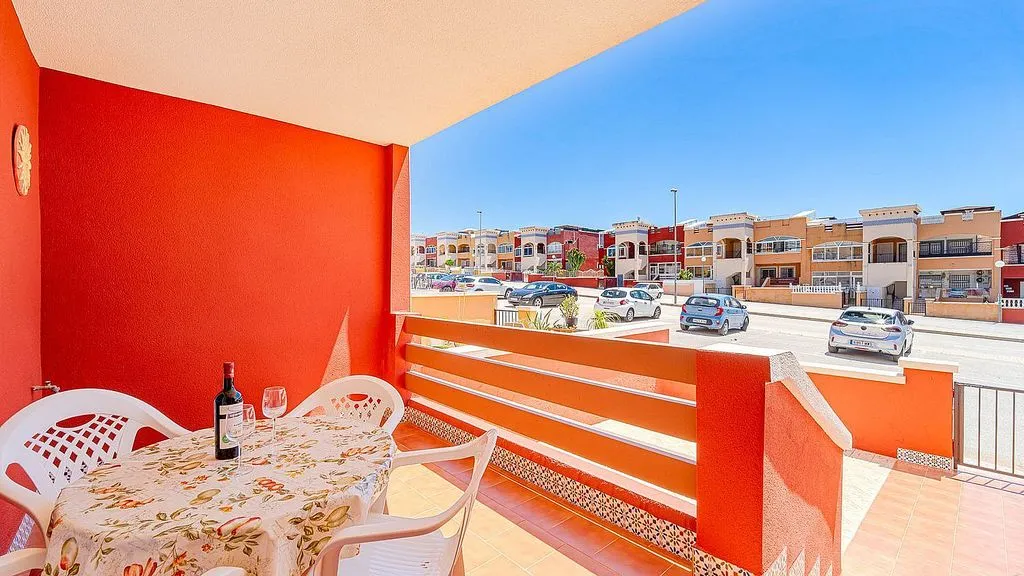 Balcon - Ground Floor Apartment with Pool in Orihuela Costa