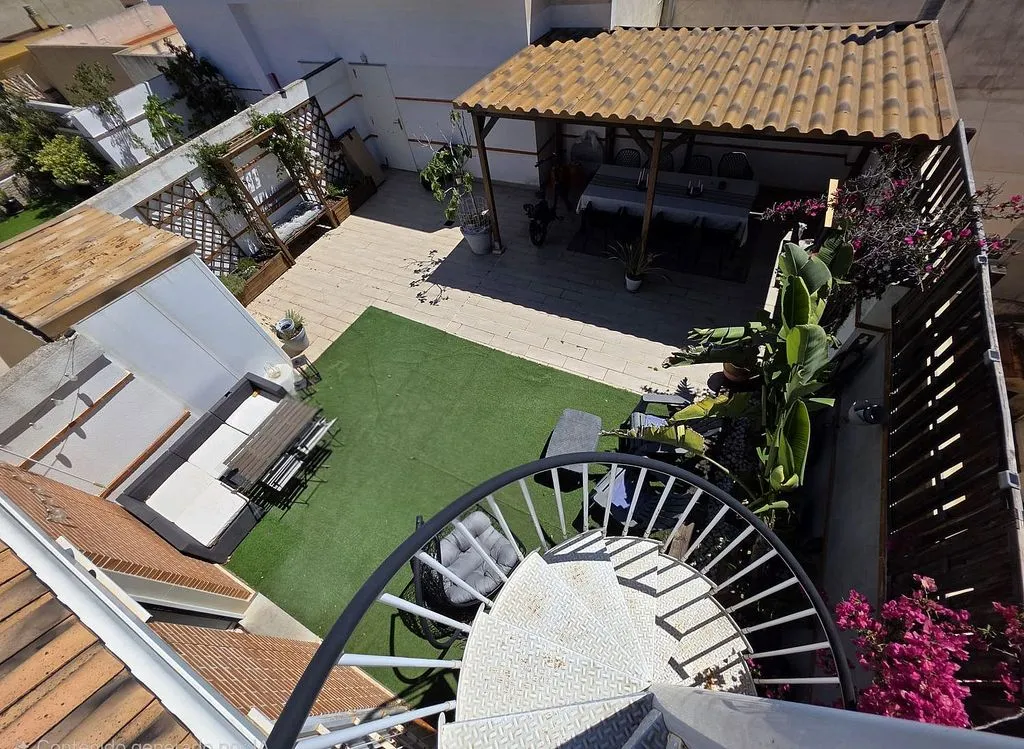 Õhuvaade - Penthouse with Terraces in Albal Centre