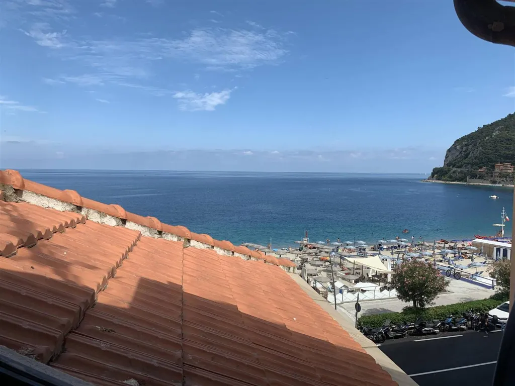 Balcon - Studio Apartment with Sea View in Noli