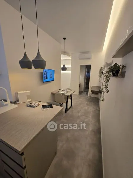 Köök - Modern Bilocale with Balcony in Caserta