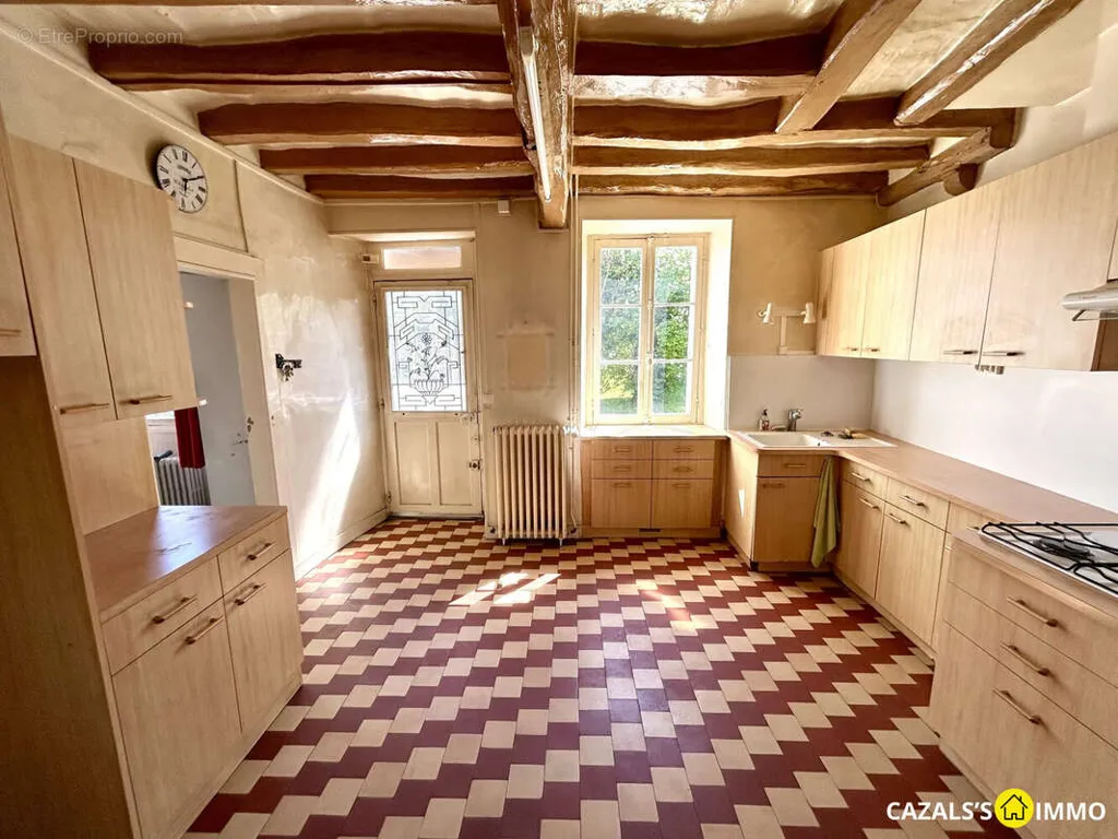 Cuisine - Maison de Charme avec Jardin à Cely
