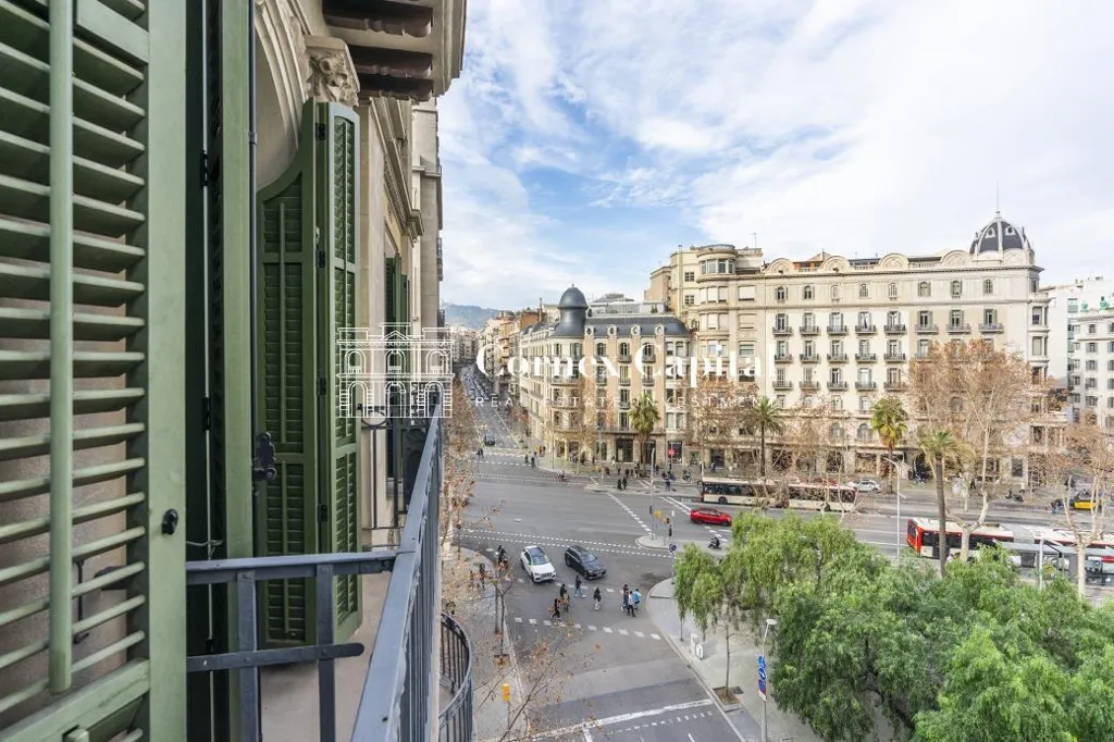 Balcony - Penthouse-Duplex with Terrace in Eixample, Barcelona