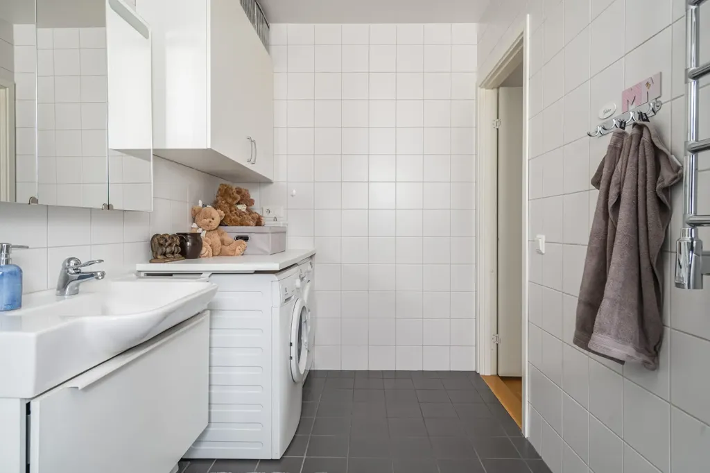 Salles de bain - Apartment with River View in Östergötland