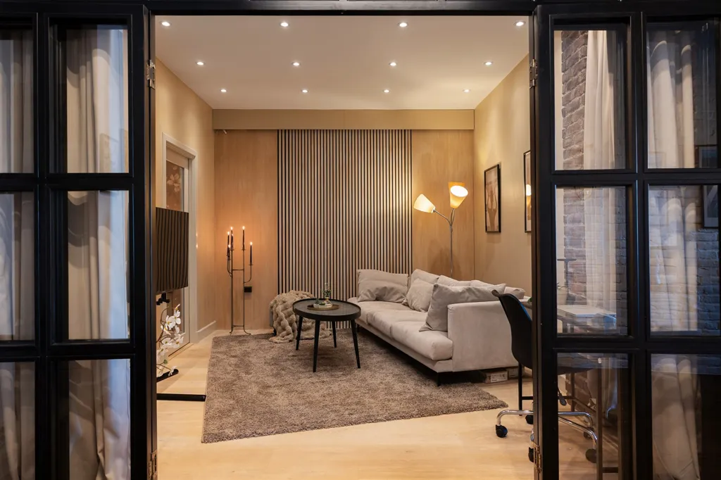 Séjour - Stylish 3rd Floor Flat with Water View in Nacka