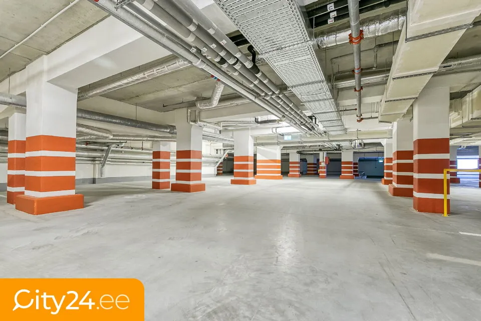 Garage - Two-Bedroom Apartment with Park View in Dzintari
