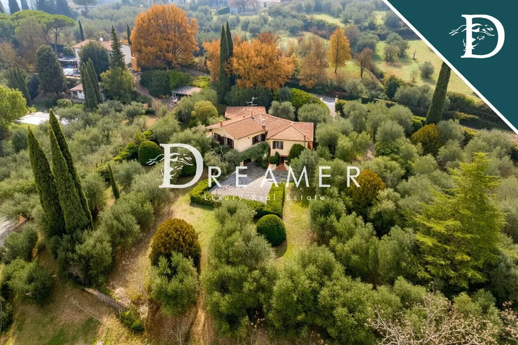Vista aerea - Villa with Garden in Marignolle