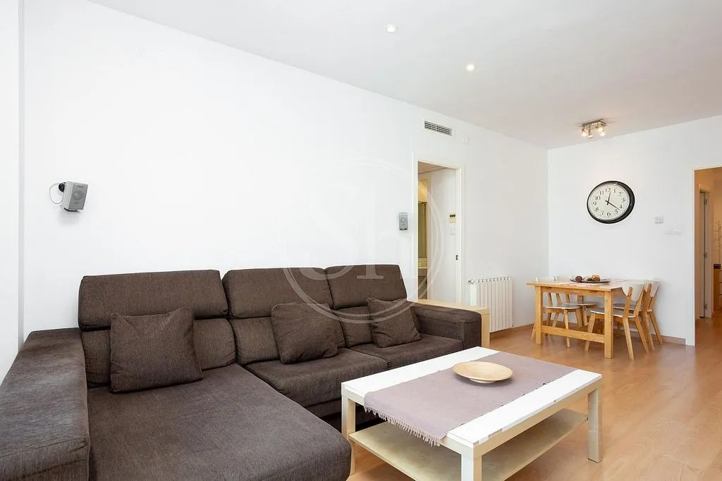 Séjour - Furnished Apartment with Balcony in La Nova Esquerra de l'Eixample