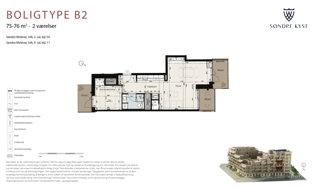 Luxury Apartment with Sea View in Køge