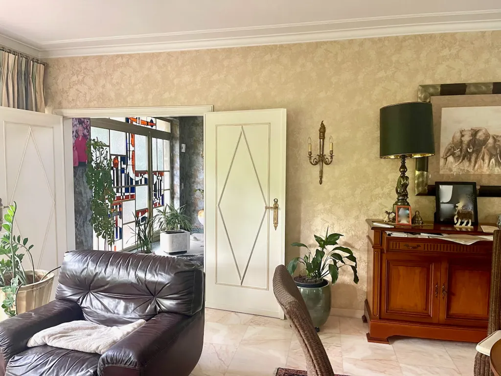Soggiorno - Modernist Villa with Garden in Lasne