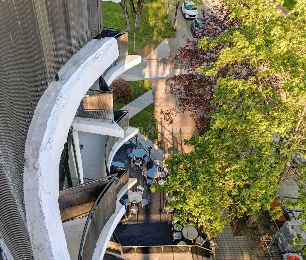 Vue aérienne - Apartment with East-Facing Views in Druskininkai