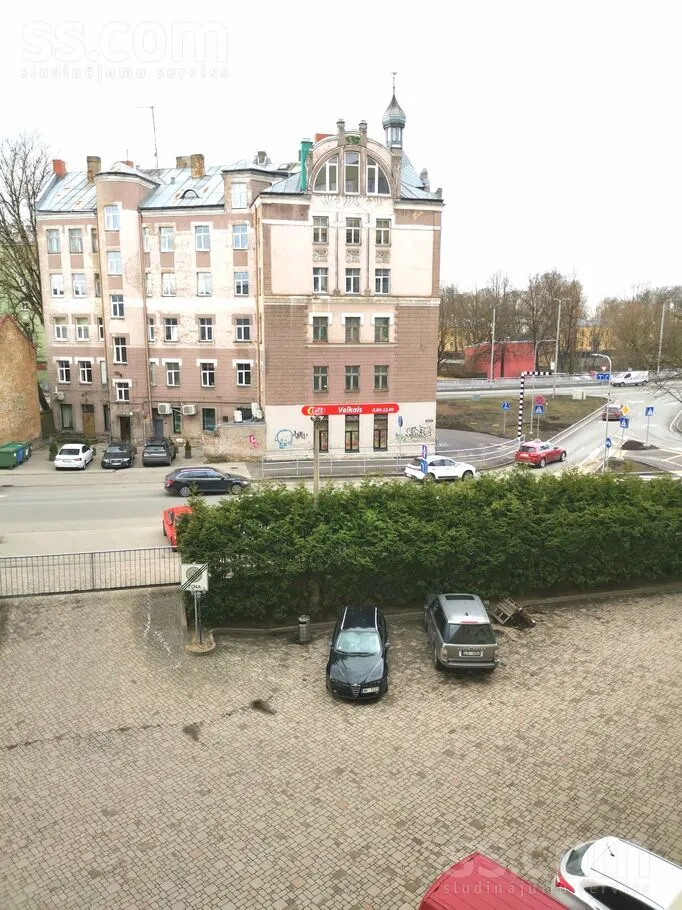 Balcony - Bright Apartment with Secure Parking in Riga Centre