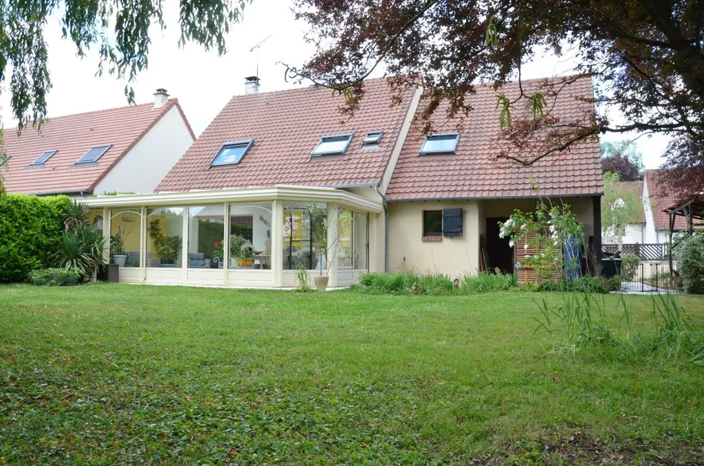 Garden - Family House with Veranda in Mesnil Sevin
