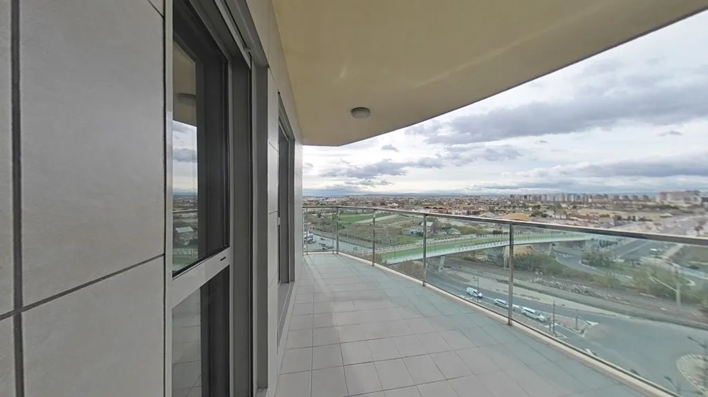 Balcon - Apartment with Pool and Terrace in La Punta, Valencia
