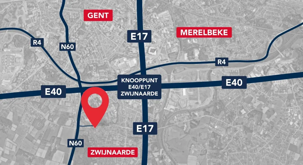 Nouveaux Bureaux Écologiques à Zwijnaarde