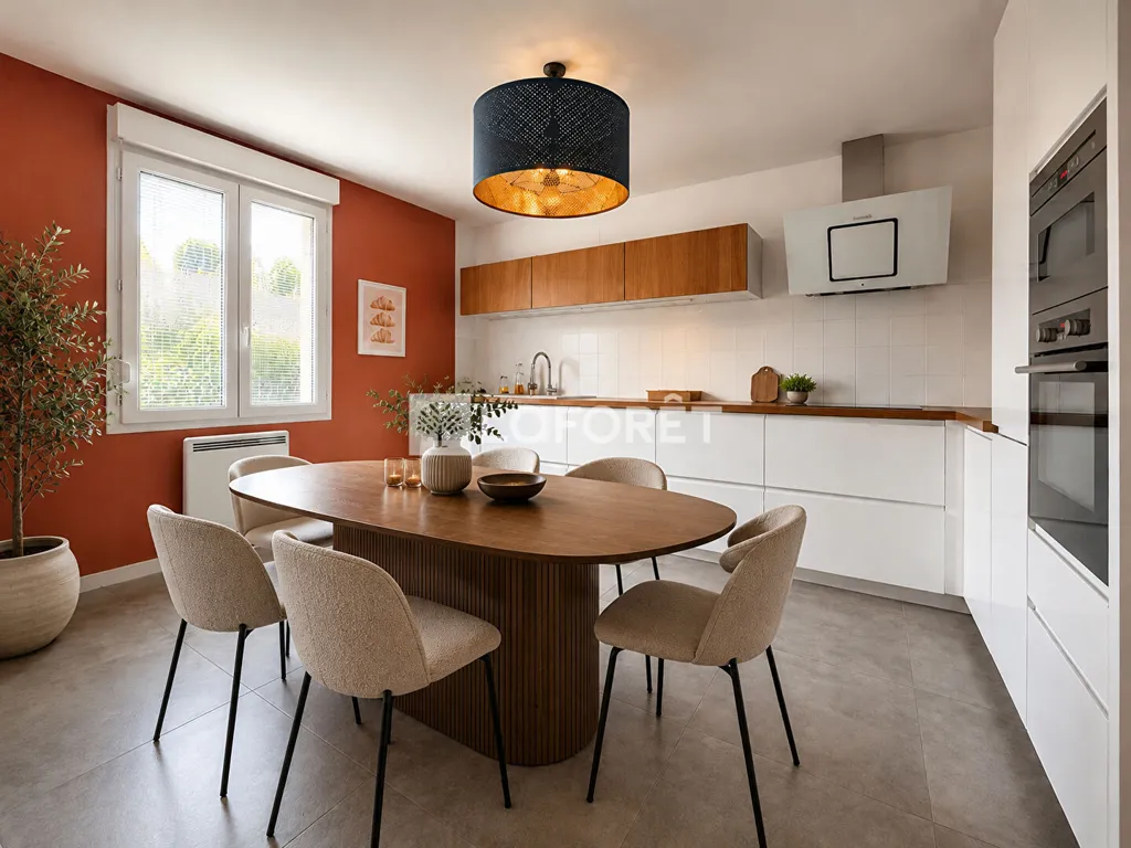 Sala da pranzo - Duplex Apartment with Garden in Lamorlaye