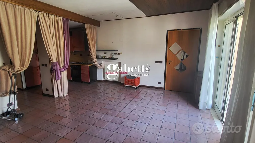 Köök - Apartment with Balcony in Cefalù