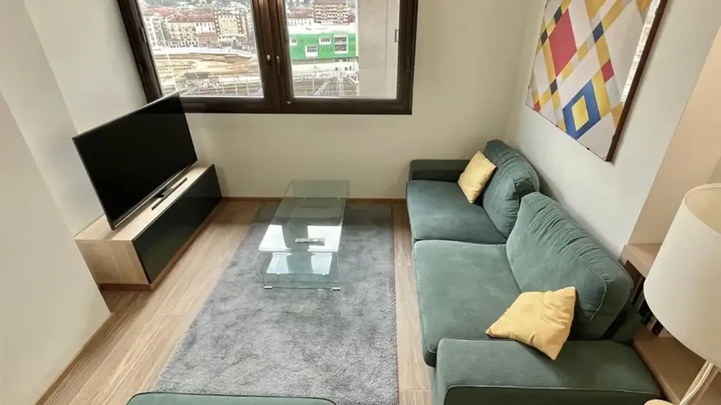 Living Room - Luxury Flat with Rooftop Pool in Turin