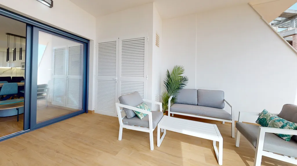 Terrass - Markplan Apartment with Garden in Los Balcones