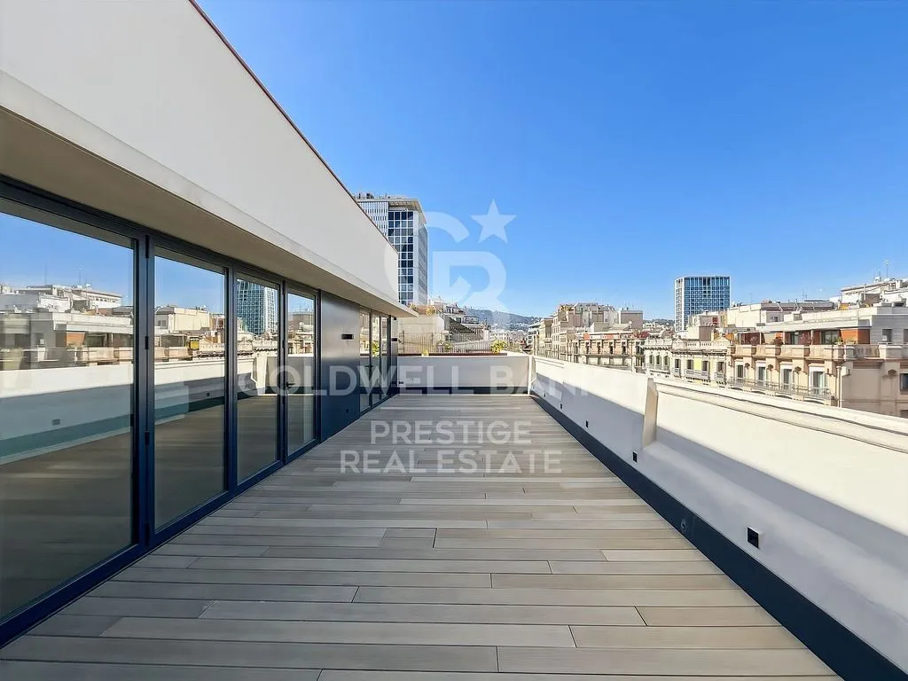 Terrasse - New Apartment with Lift in Eixample