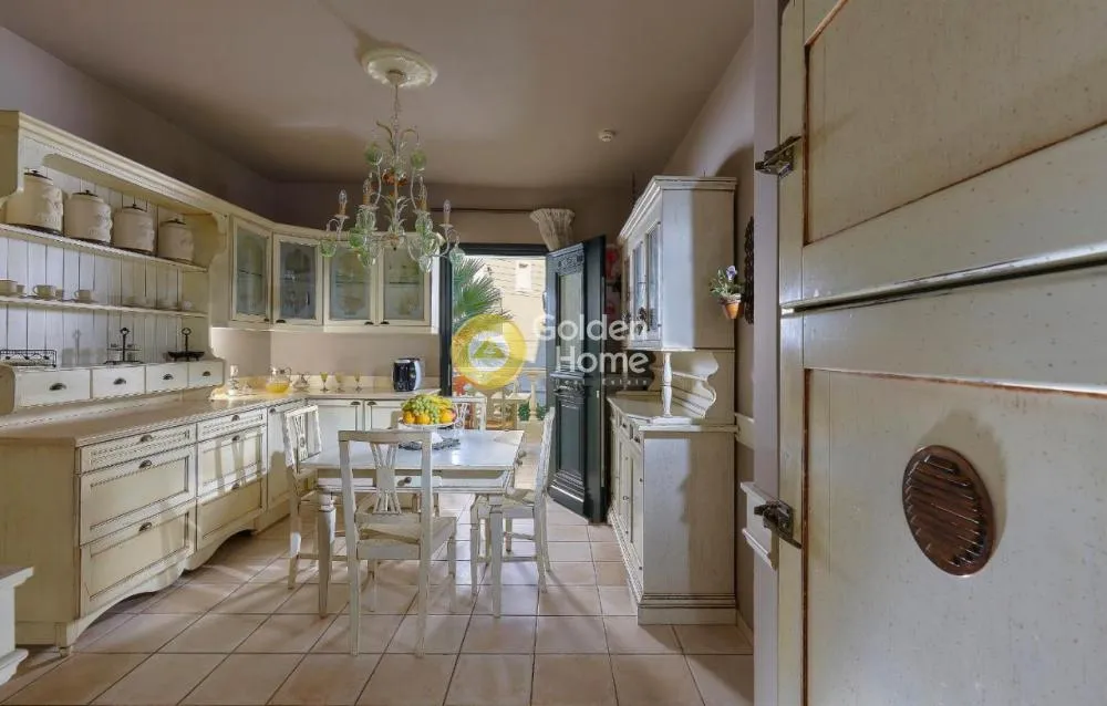 Köök - Luxury Villa with Sea View in Gournes