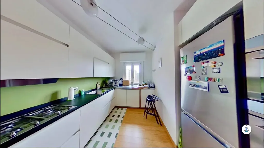 Cucina - Refurbished Triplex with Balcony in Pavia