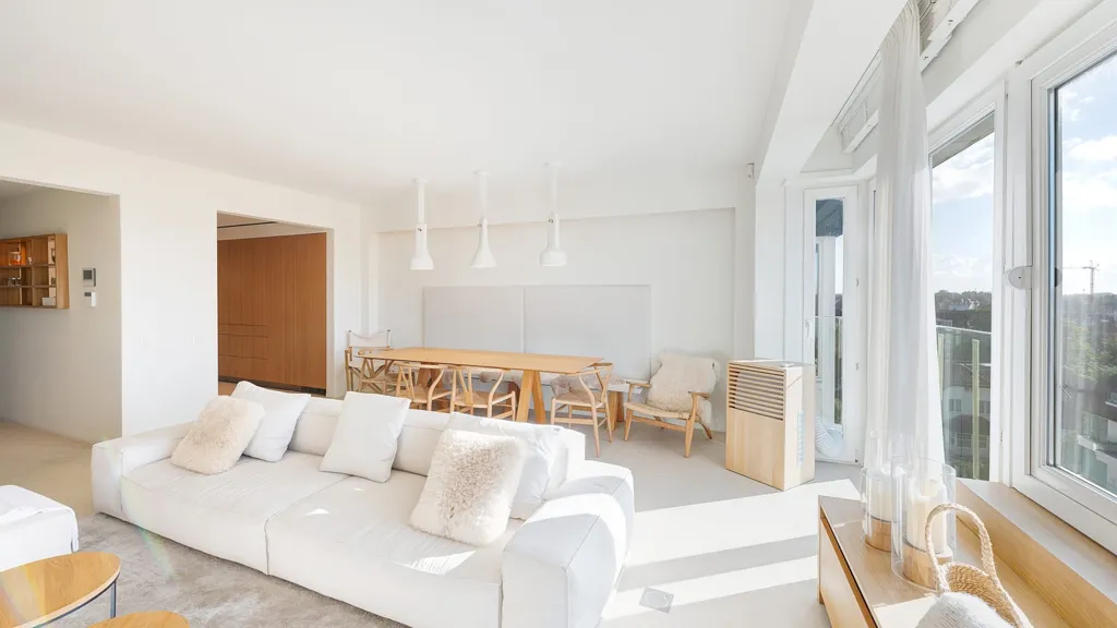 Séjour - Appartement Rénové avec Vues Panoramiques à Zoute