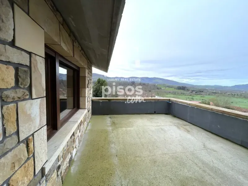 Terrass - House with Valley Views in Villacarriedo