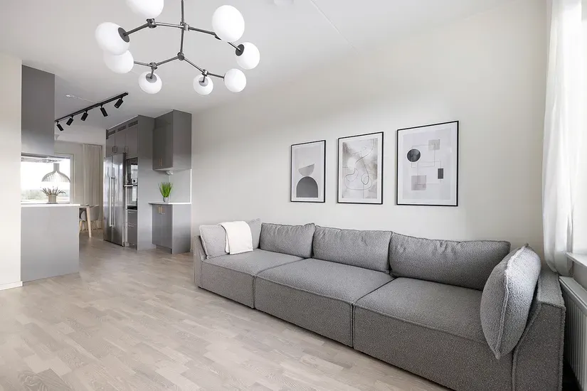Séjour - Appartement 3 pièces à Järfälla