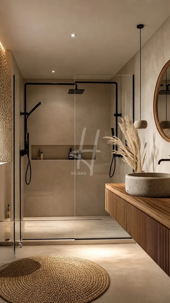 Salles de bain - Villa Contemporaine avec Terrasses à Rozérieulles