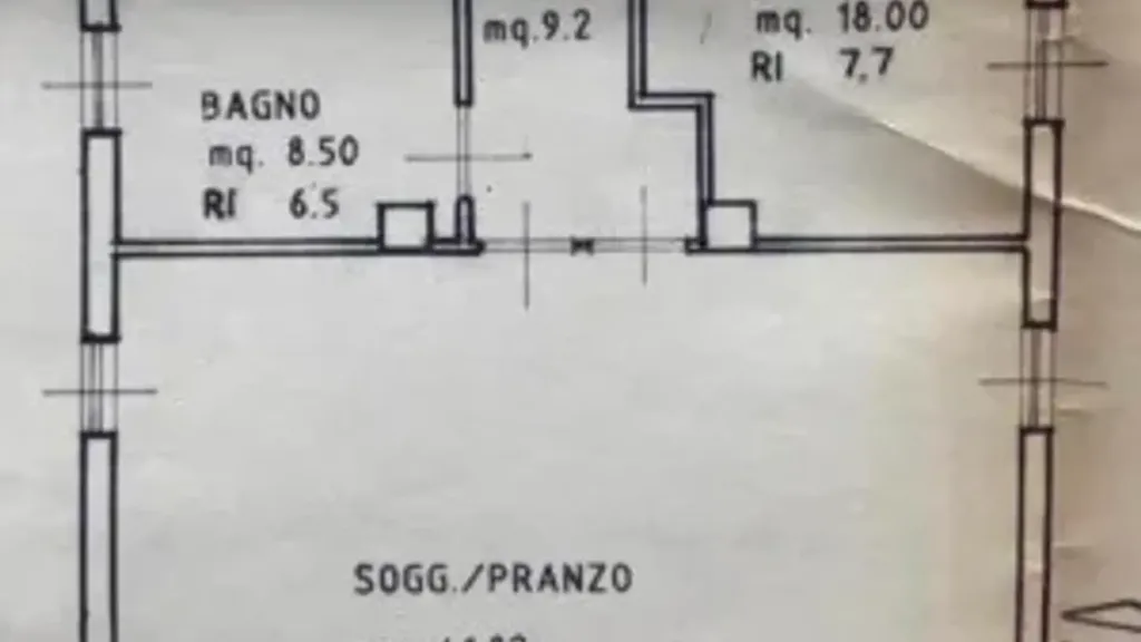 Plan - Rustic Villa with Garden in Campogalliano