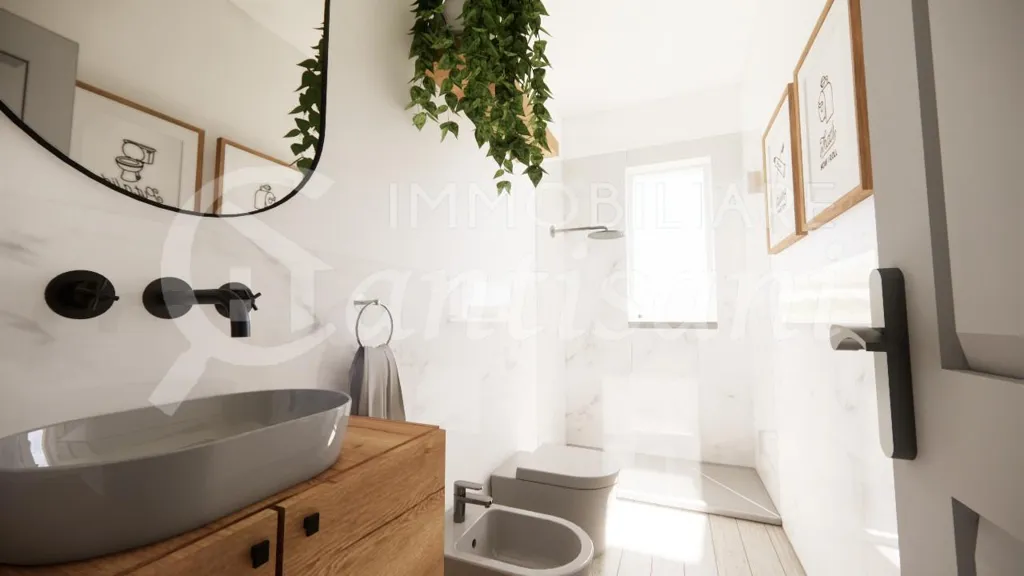 Salles de bain - Newly Built Apartment with Terraces in Florence