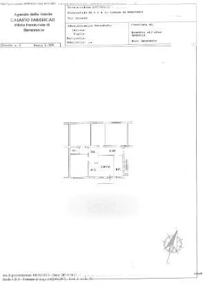 Plaan - Four-Room Apartment with Balcony in Benevento