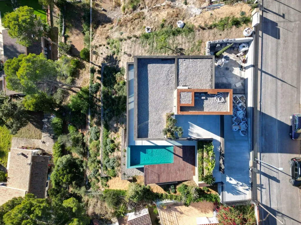 Vista aerea - New Villa with Pool in Sa Punta, Begur