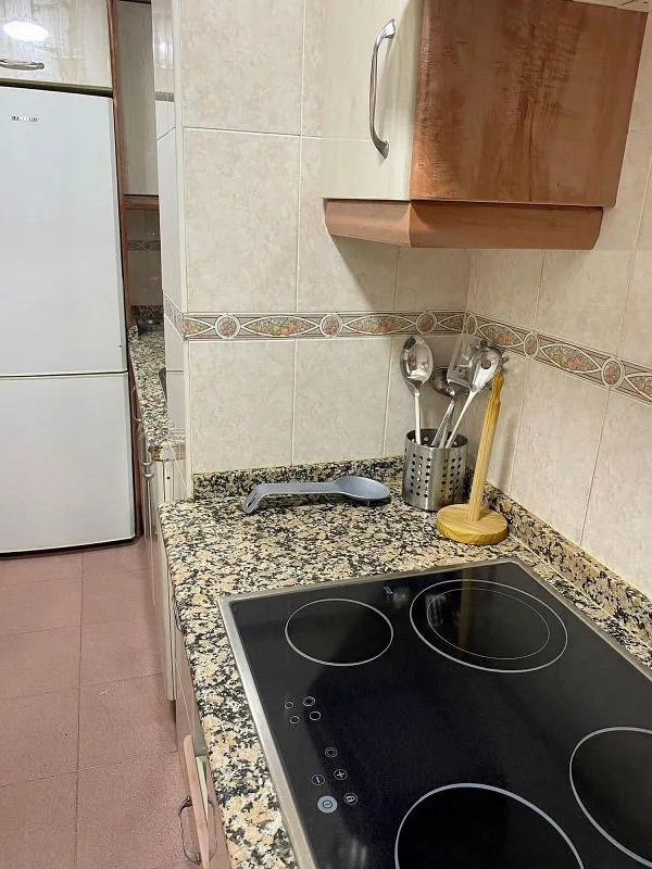 Cuisine - Furnished Flat with Air Conditioning in El Plantinar