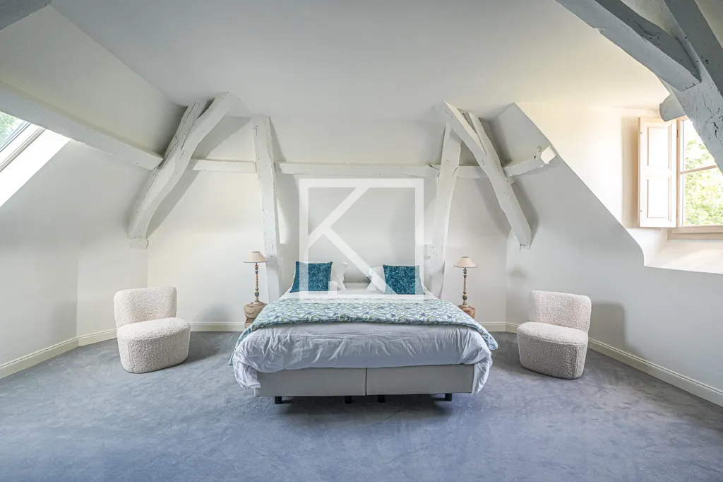 Chambres - Hôtel Particulier XIXe avec Piscine à Angers