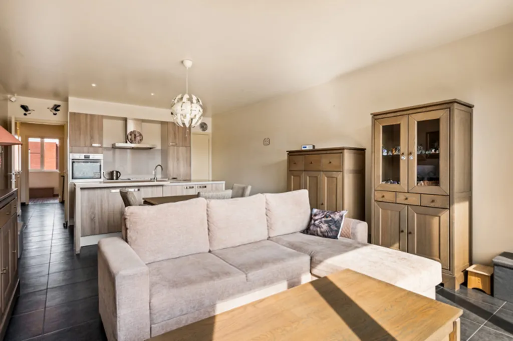 Séjour - Appartement Moderne avec Terrasse à Anvers