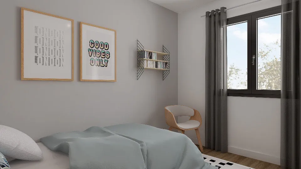 Chambres - Maison à Construire avec Jardin à Cuers