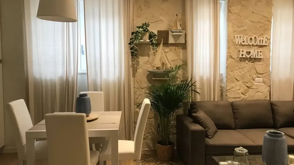 Séjour - Modernised Two-Bedroom Apartment in Milan