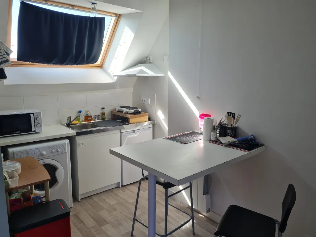 Kitchen - 1-Bedroom Apartment in Ploërmel Centre