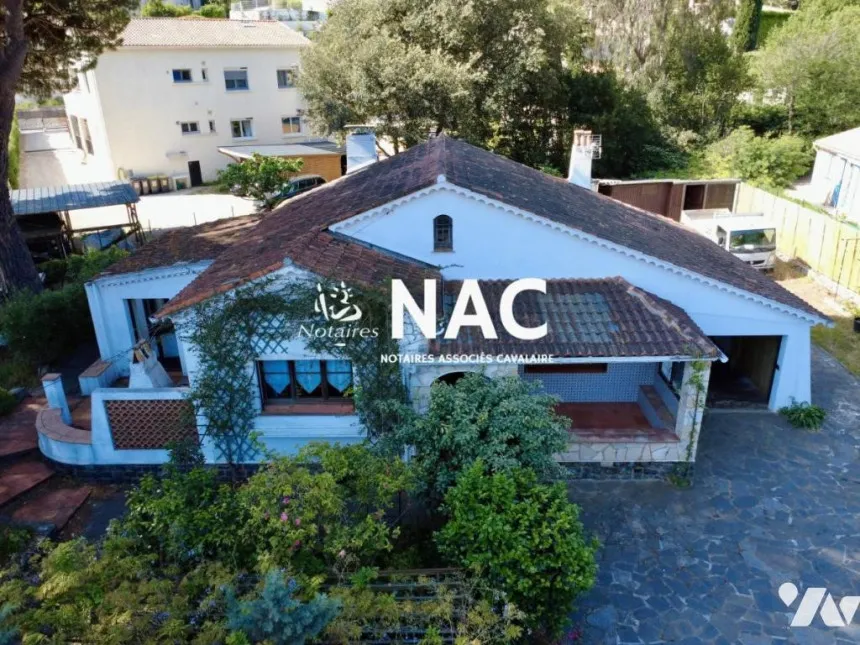 Vue aérienne - Maison avec Combles Aménagés à Cavalier-sur-Mer