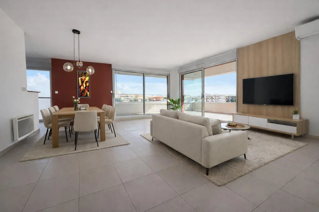 Elutuba - Apartment with Sea View in Port Fréjus