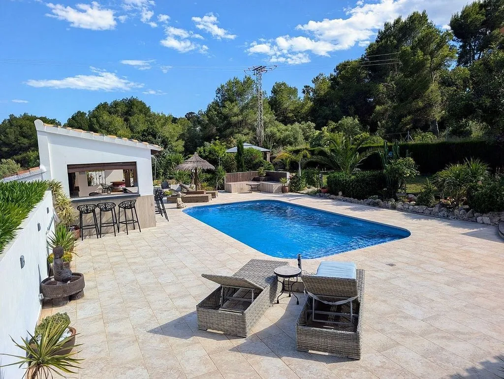 Piscine - Chalet with Pool in Adsubia