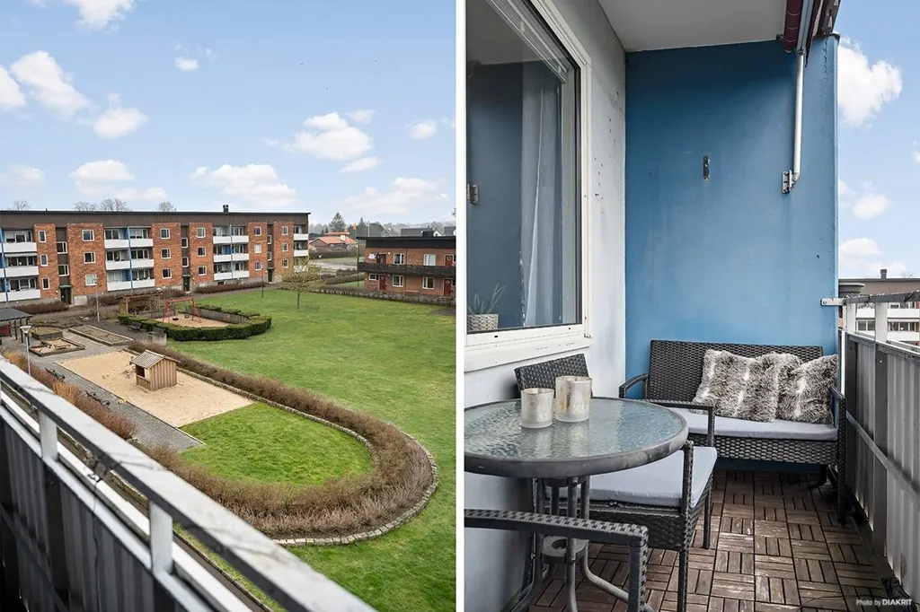 Rõdu - Apartment with Balcony and Garden View in Skåne