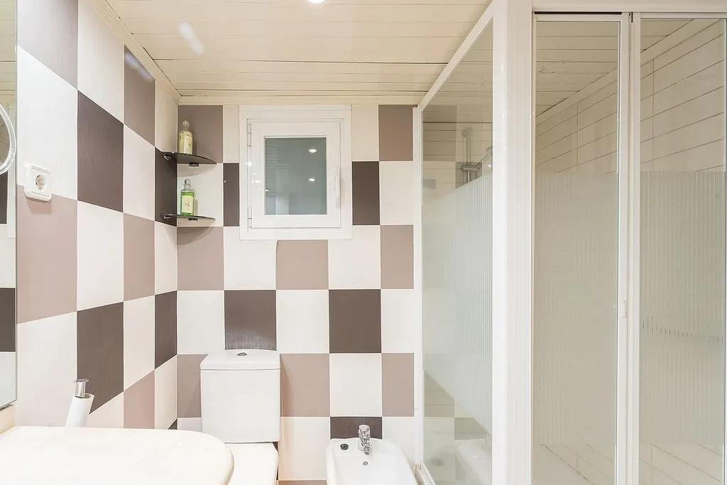 Bathrooms - Apartment with Pool and Terrace in Sarrià