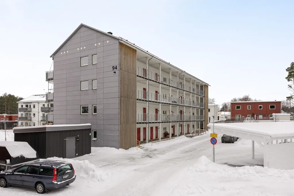 Välivaade - Modern Studio Flat with Balcony in Odenvallen