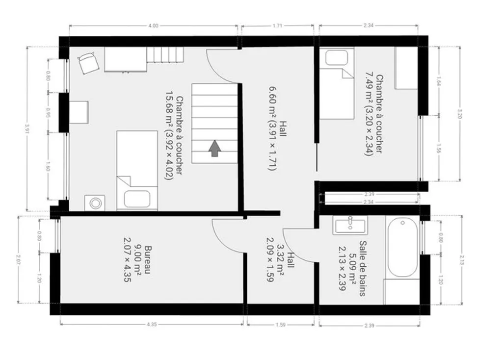 Plan - Villa 4 Façades avec Terrasse à Genappe